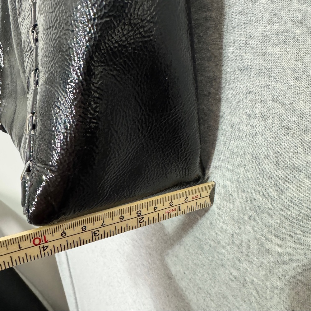 Michael Kors Shiny Black Shoulder Bag - Picture 8 of 8